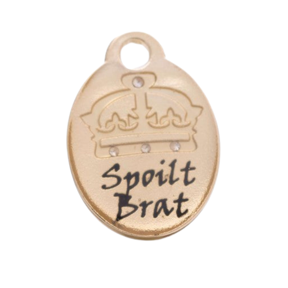 Spoilt Brat Pet ID Tag