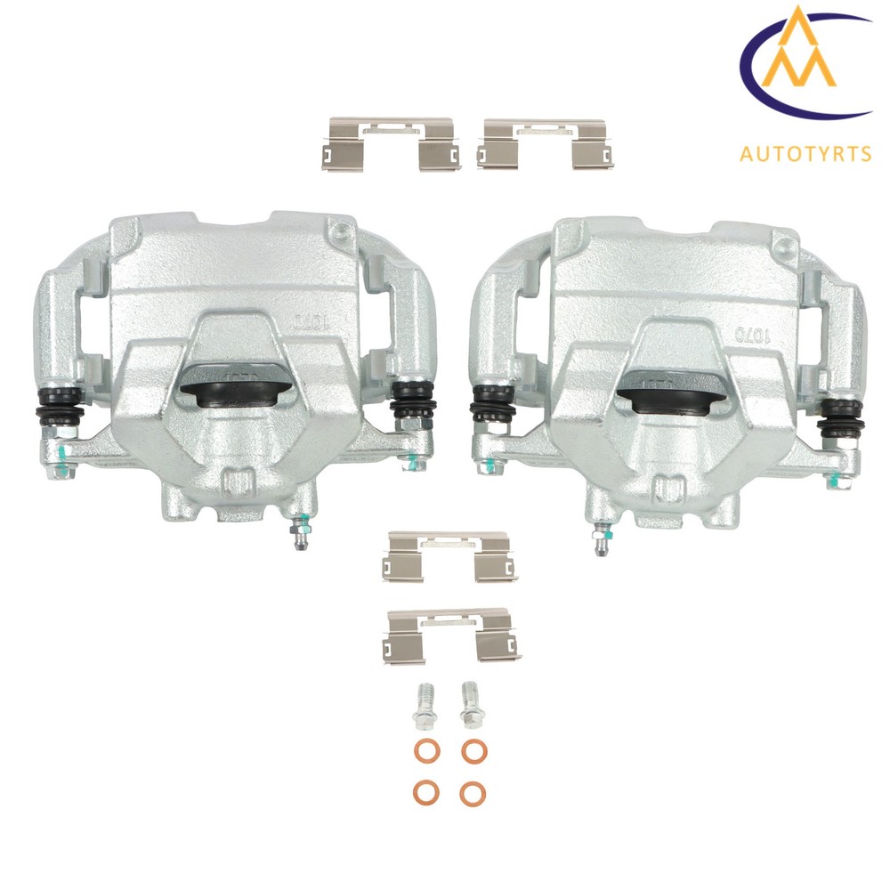 For Buick Encore Chevrolet 2013-2017 2Pcs Front Disc Brake Calipers w/ Bracket