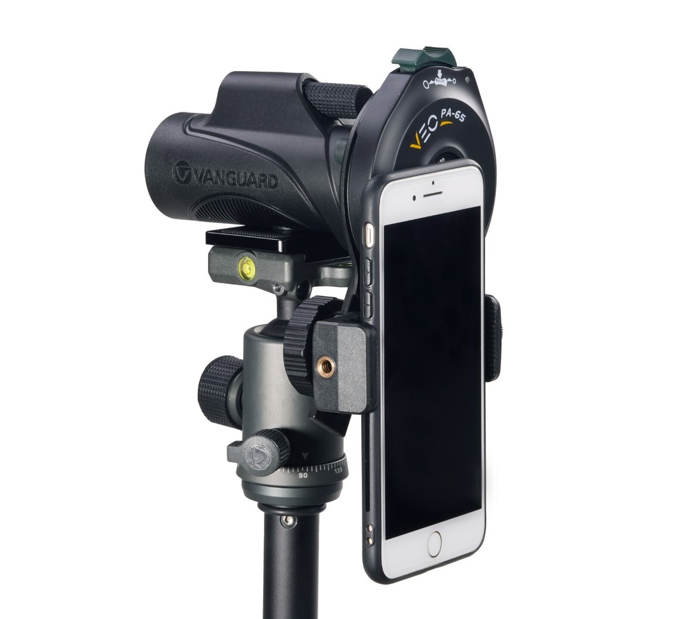 VEO PA-65 UNIVERSAL DIGISCOPING SMARTPHONE/OPTICS ADAPTER KIT W/BLUETOOTH REMOTE