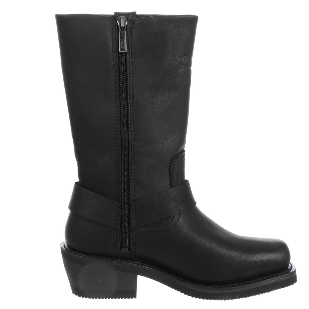 Womens Black Harley Boots Size 5.5