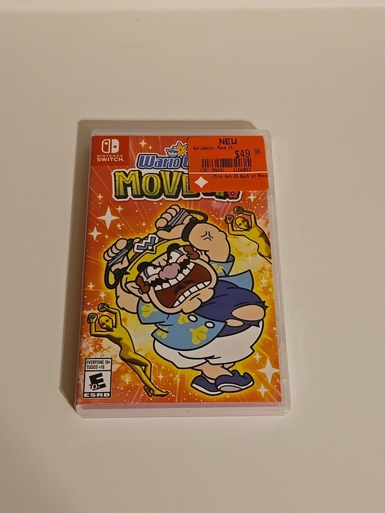 WarioWare:Move It! - Nintendo Switch Case Only