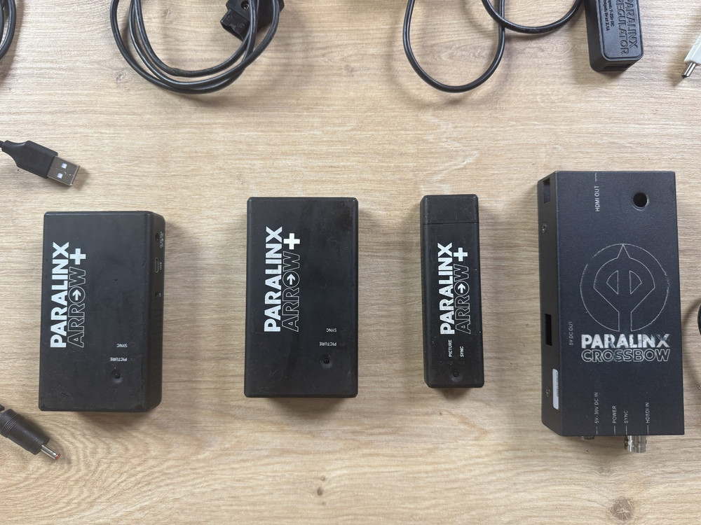 Paralinx Arrow Plus kit 2:1 (2 receivers, 1 transmitter) + Paralinx Crossbow
