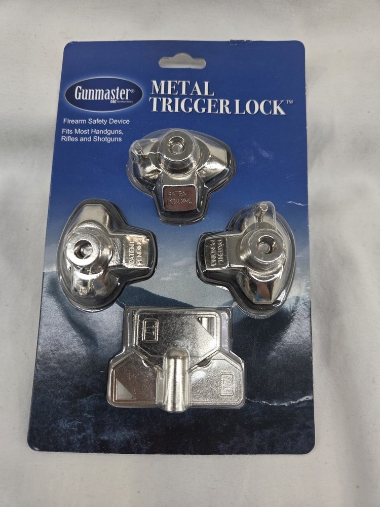 Gunmaster METAL TRIGGER LOCKS 3 Pack