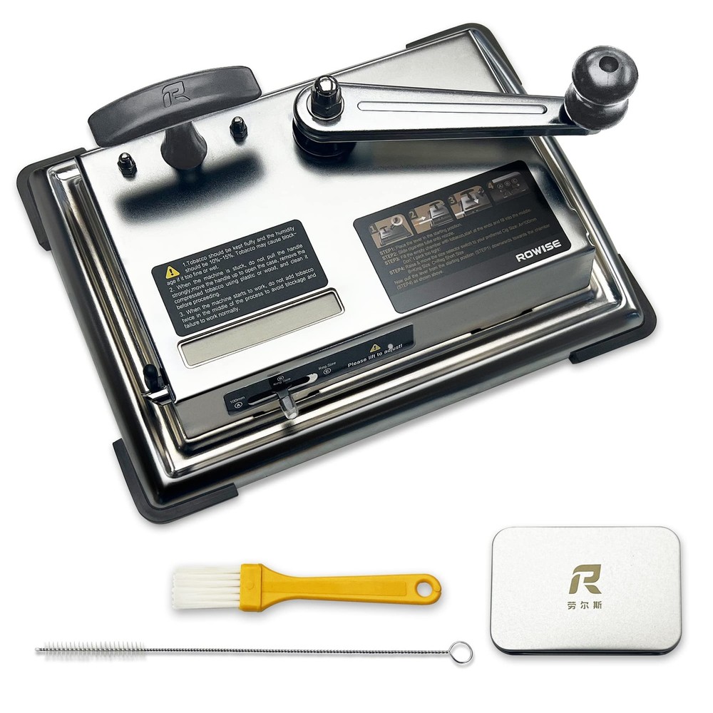 New Version Cigarette Rolling Machine, Portable Manual Cigarette Injector Fit...