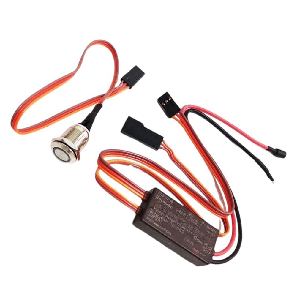 RC Model Airplane Glow-Nitro 2 &4 -Stroke Engine on Board Glow Plug Driver