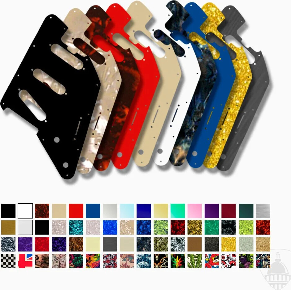 WD Custom Pickguard For Music Man Albert Lee SSS