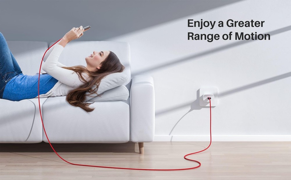 USB-C Data Cable 10Gbps [6ft, Red], Android Auto USB 3.2 Gen 2 A 6ft, Red