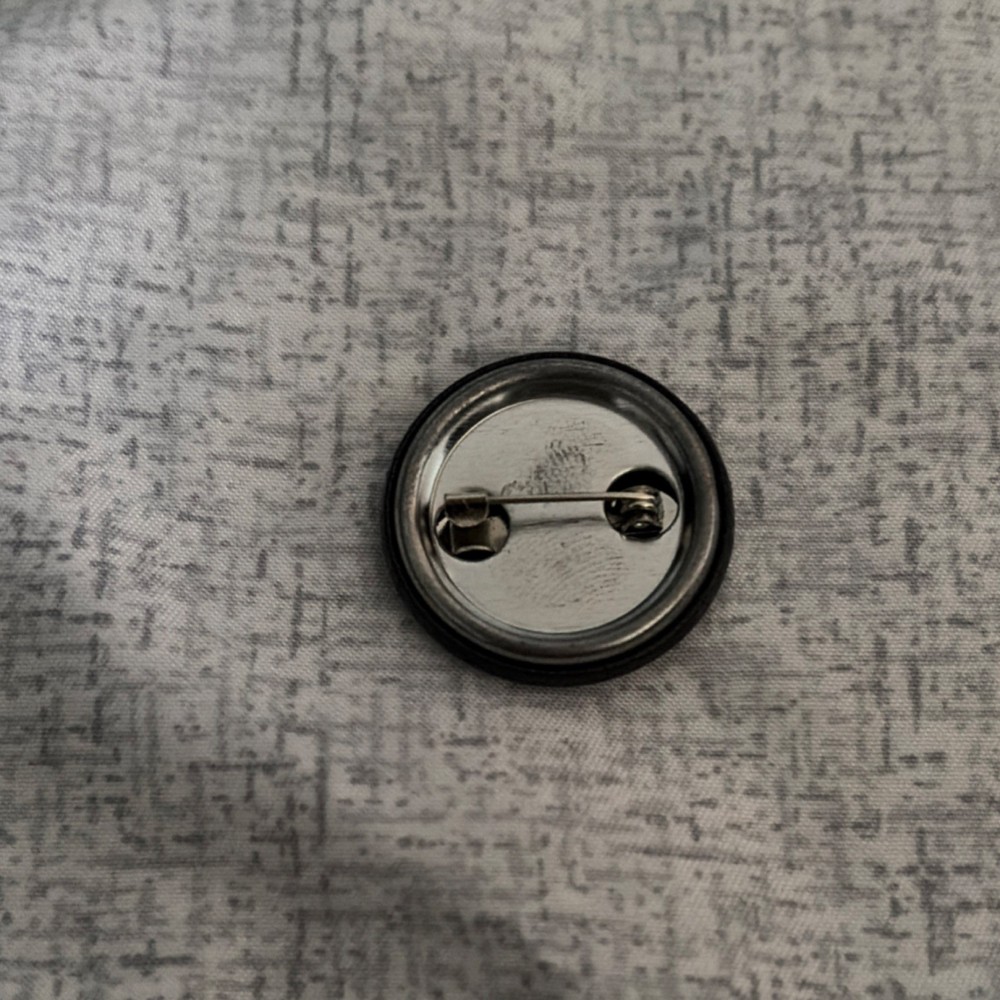 Misfits x Supreme Pin Button Black