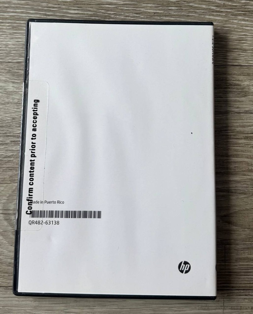 HP 3PAR SmartStart 1.2.2 Software DVD Installation Media No License