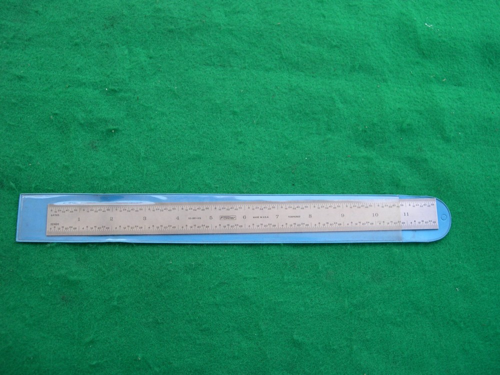 Fowler 12" Rule #52-361-012