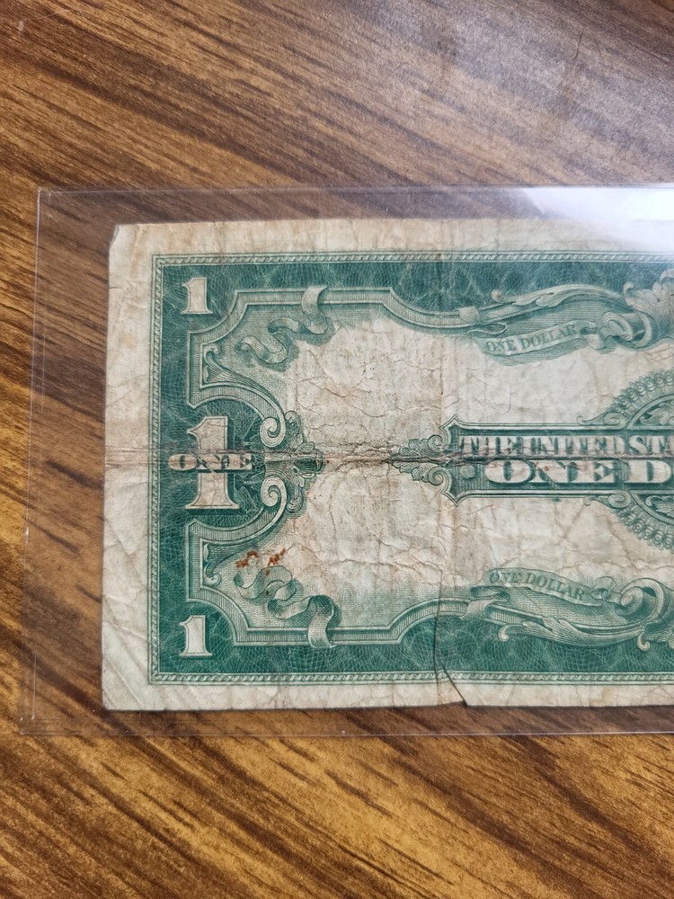 1923 $1 ONE DOLLAR ” SILVER CERTIFICATE LARGE SIZE NOTE