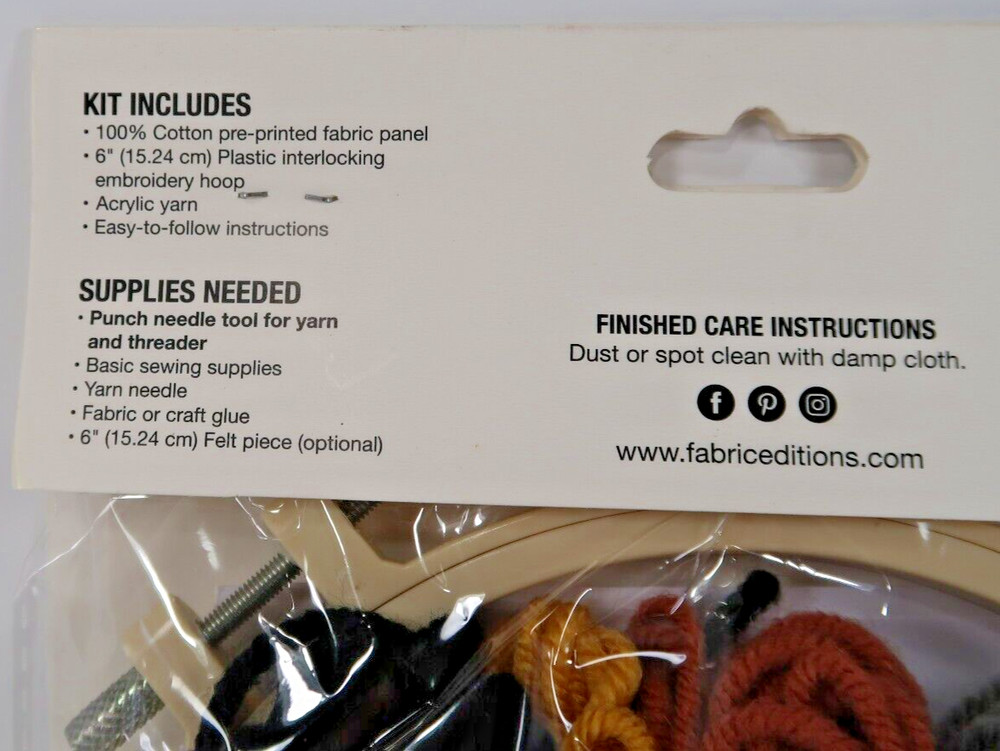 NEEDLE CREATIONS PUNCH NEEDLE KIT ABSTRACT NIP