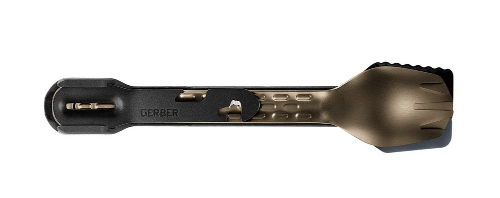 Gerber ComplEAT Utensil Set - Fork - Spoon - Spatula - Multitool - Can Opener