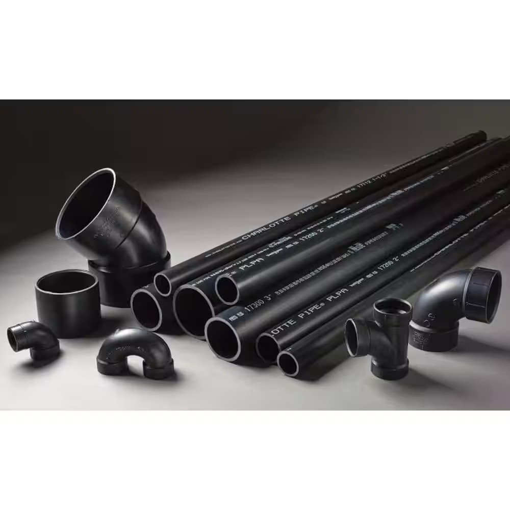 4 In. ABS DWV Hub X Hub Coupling