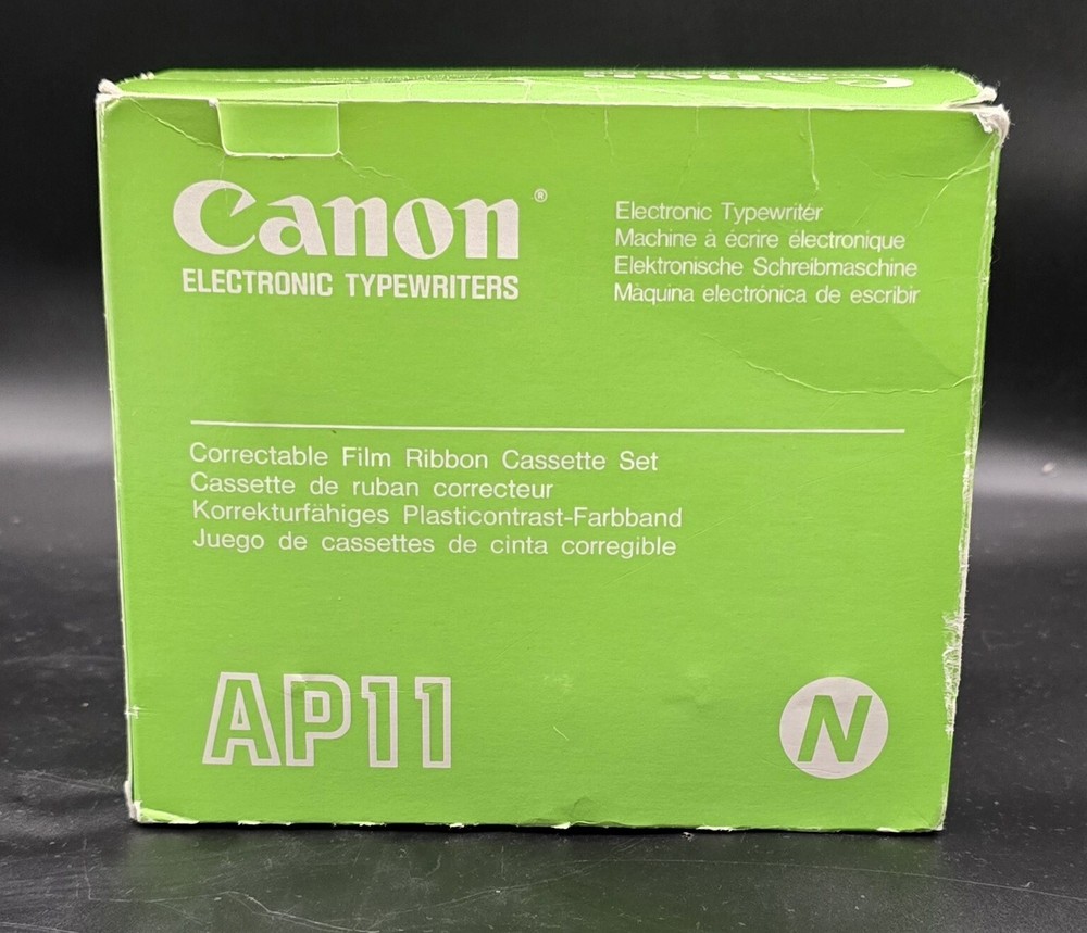 Canon Typewriter Printer Ribbons Brand New AP11 6 Total