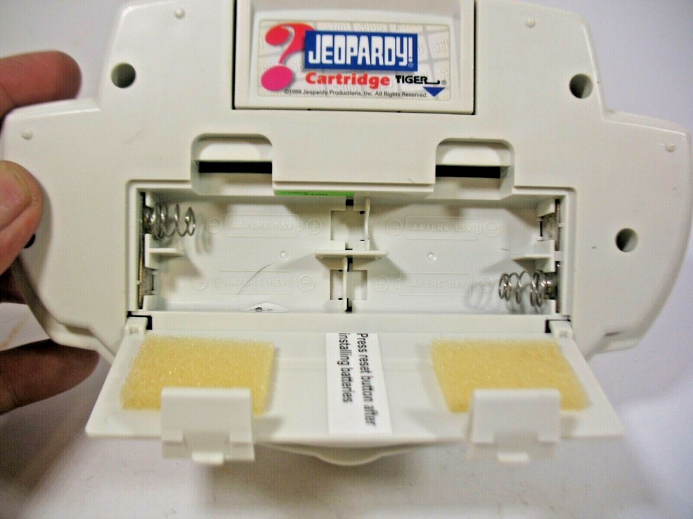 Vintage 1999 Tiger Electronics Jeopardy! Handheld Console Game