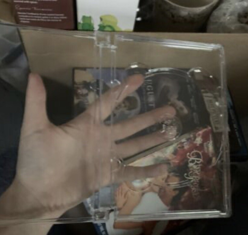 6 Empty DVD Cases