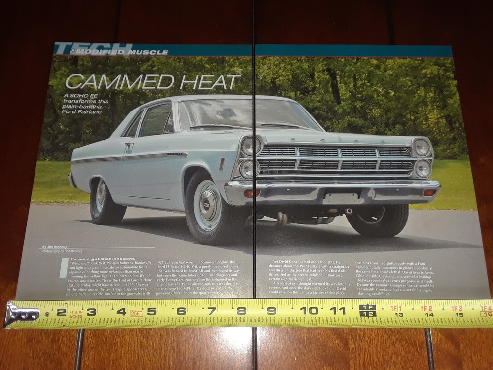1967 FORD FAIRLANE 427 ORIGINAL 2016 ARTICLE