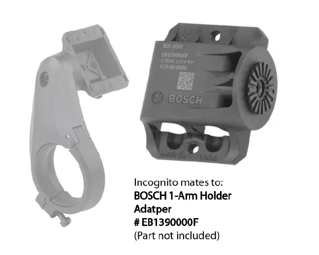 CARBONFIBER BOSCH KIOX STEALTH DISPLAY HANDLEBAR MOUNT (Right or Left)