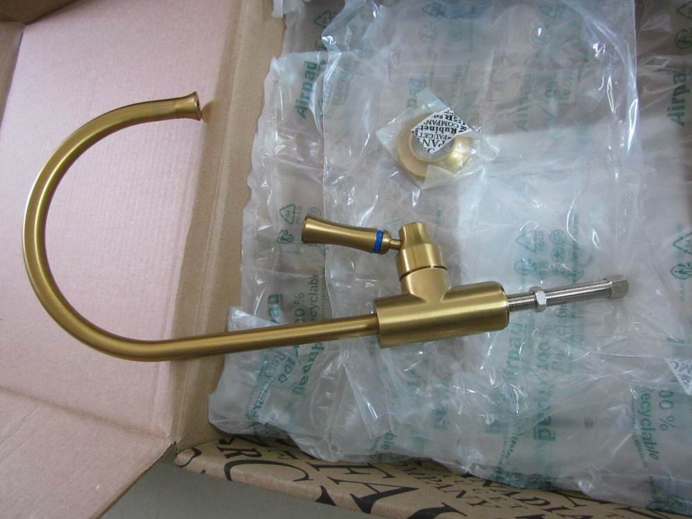 Rubinet 8FCS1 Cold Water Drinking Faucet (Classic) satin brass