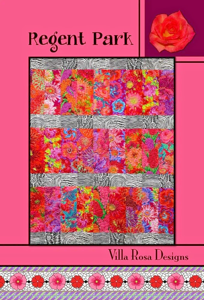 Regent Park Quilt Pattern-A Fat Quarter Pattern