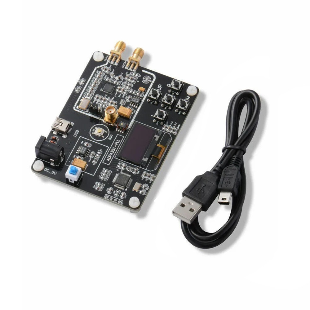 ADF4351 Sweep Frequency Generator with USB or Analog Serial Port Configuration