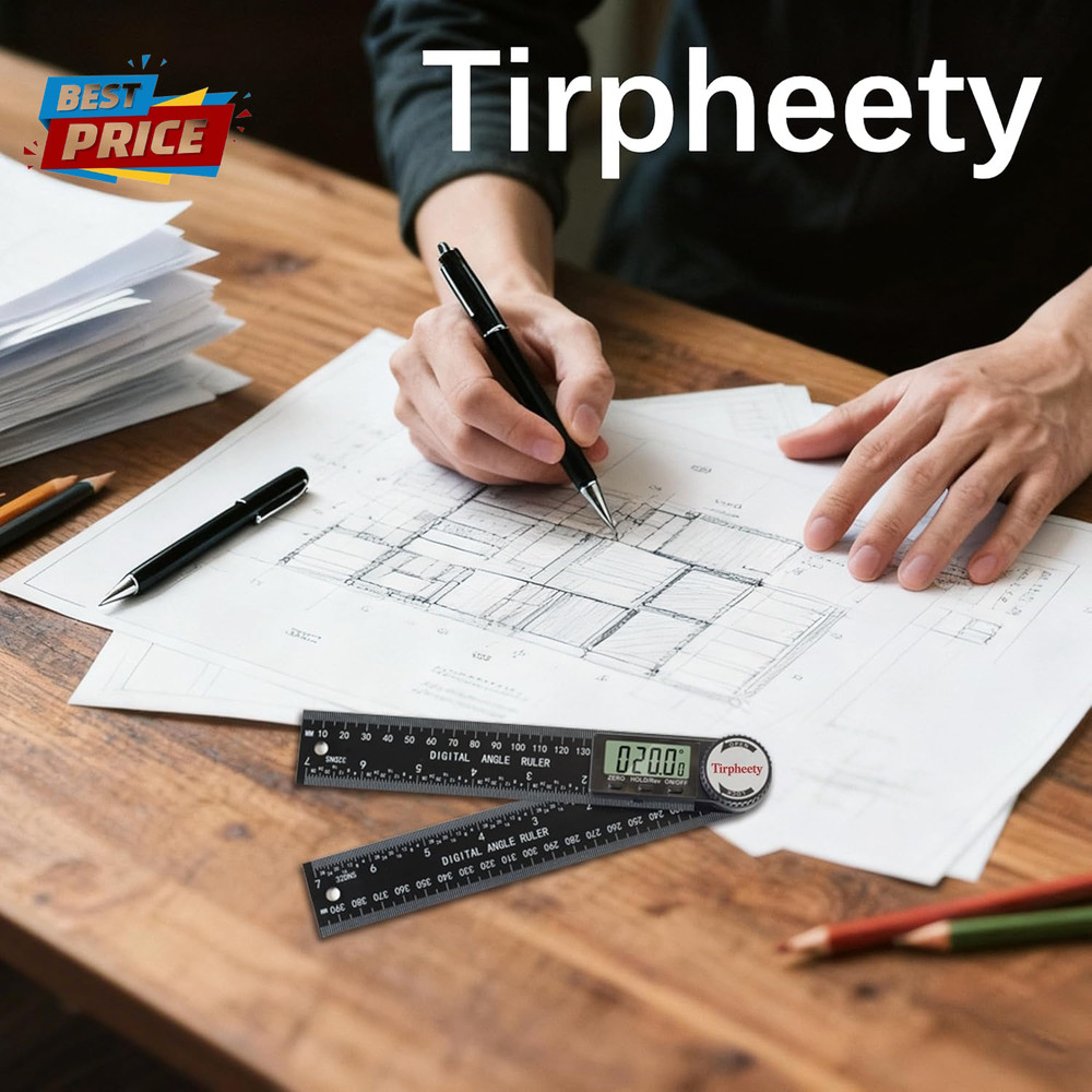 Digital Angle Finder Protractor, 3Rd Generation Quick Display Angle Gauge Ruler,