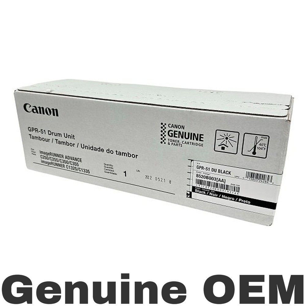 Canon 8520B003AA GPR-51 Black Drum Unit