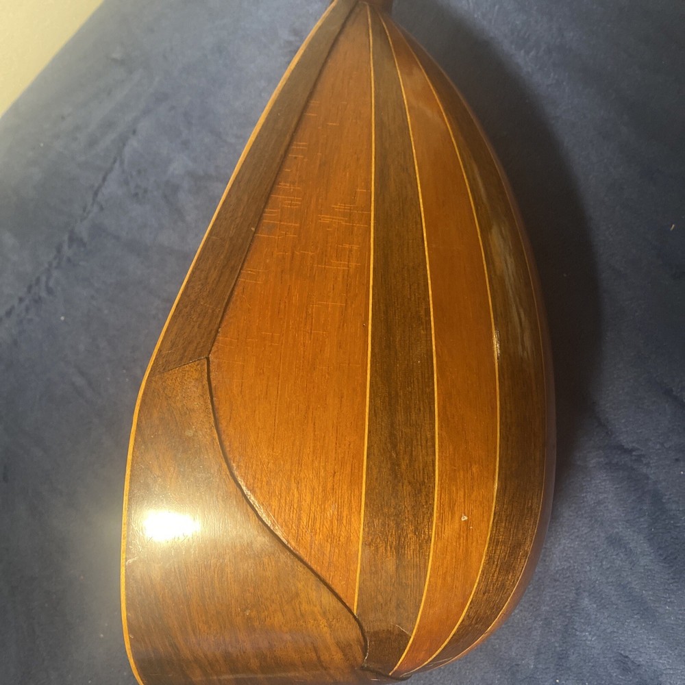 Antique Humpback Mandolin With Original Case