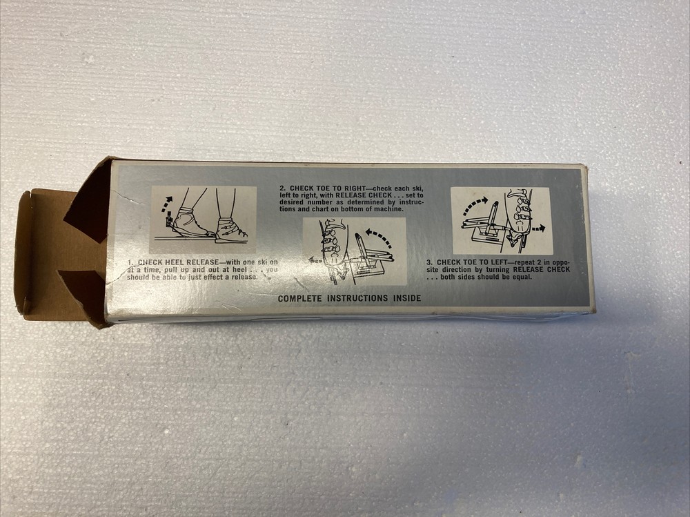 Vintage Garcia Ski Corp Release Check