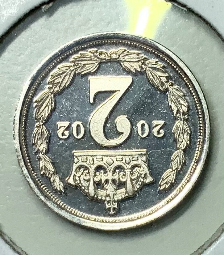 2002 Cook Islands 2 Pence (Silver Proof)