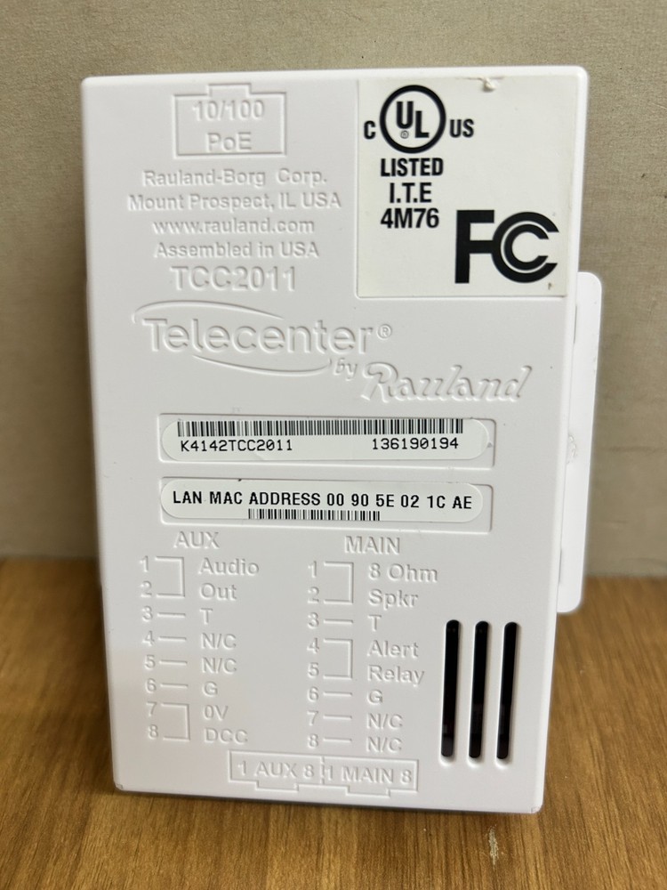 Rauland TCC2011 IP Module for PA System