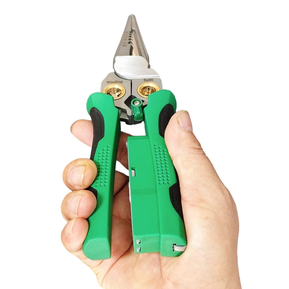 8 in 1 Electrical Wire Stripper With Voltage Tester Multi-function Wire Plier...