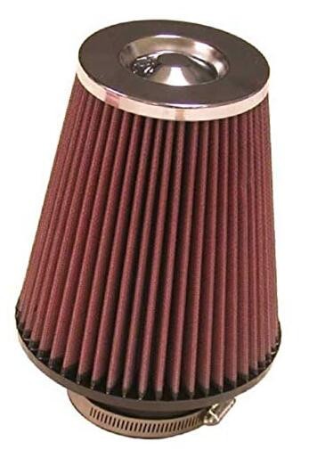 Universal Clamp-On Air Filter: High Performance, Premium, Washable,