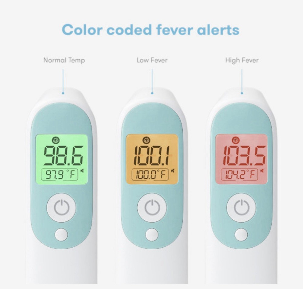 FridaBaby Forehead Thermometer - White