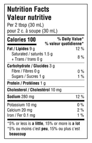 Kraft Creamy Caesar Salad Dressing, 425ml (3 Pack)