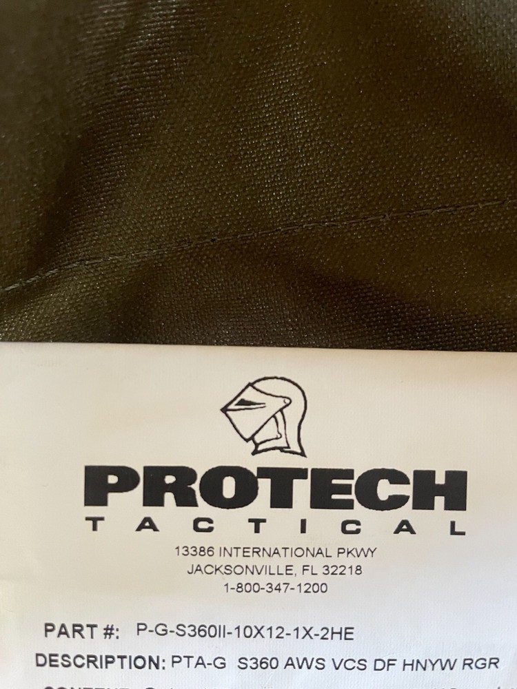 PROTECH Scalable Plate Rack System SHIFT 360 XL Ranger Green Webless Molle