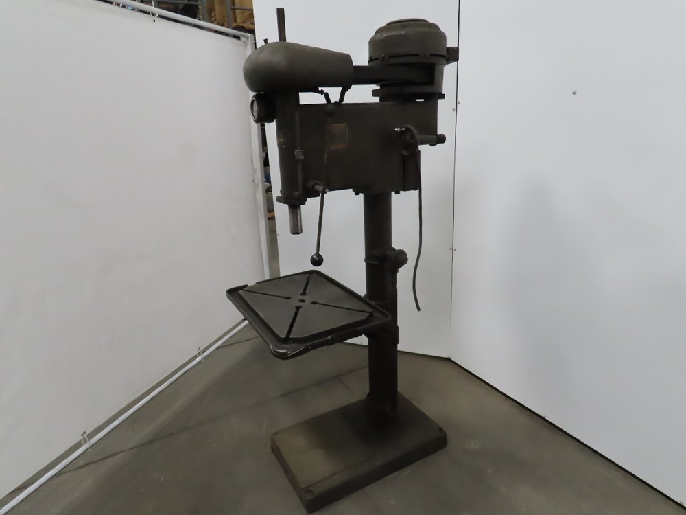 Sibley 24" Variable Speed Drill Press 8" Spindle Travel 220/440V 3 Phase