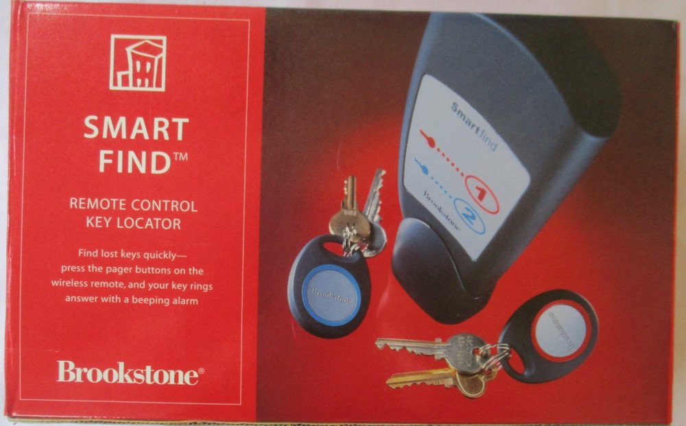 BROOKSTONE SMART FIND REMOTE CONTROL KEY FINDER