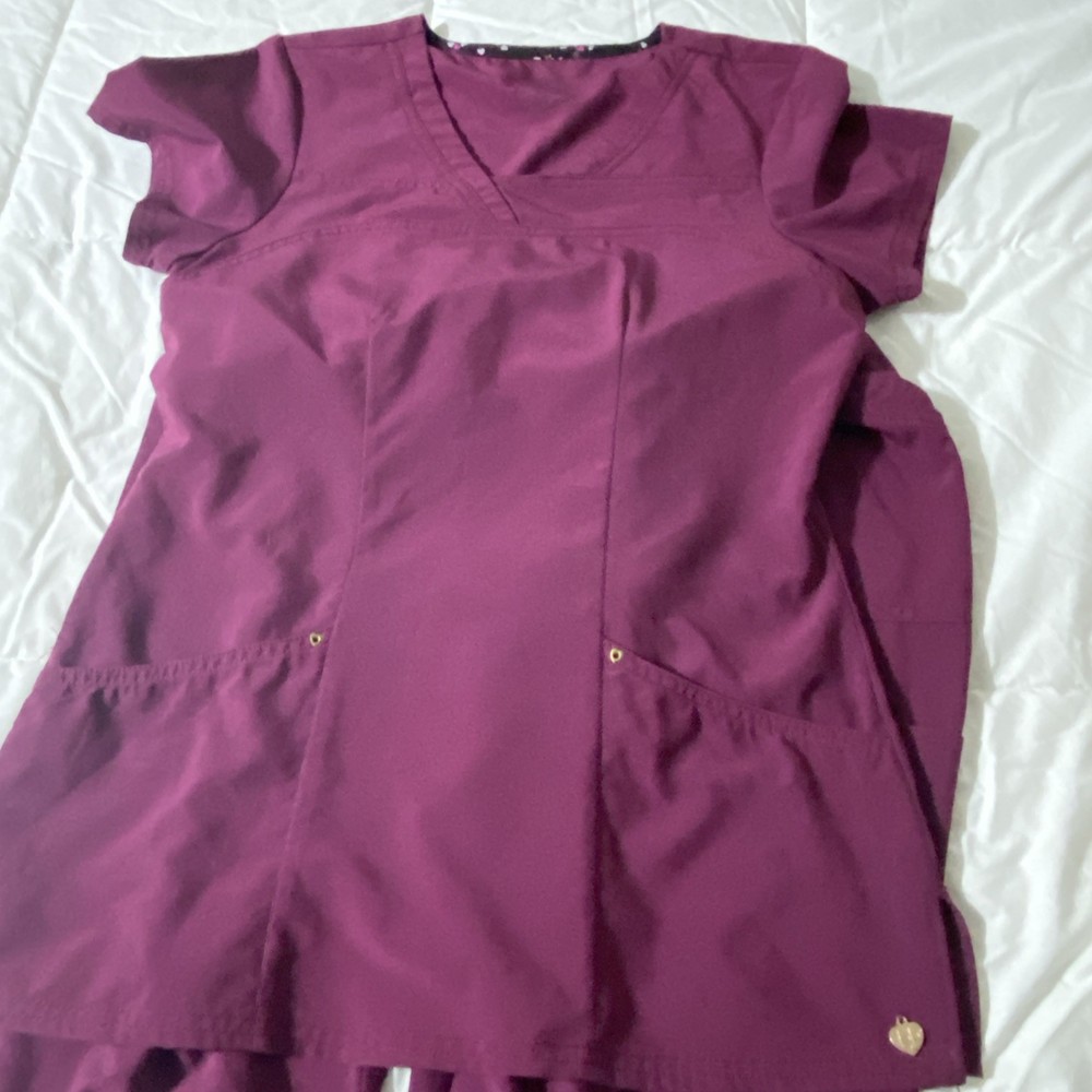 Hear soul Scrub Set top Size Small button Large