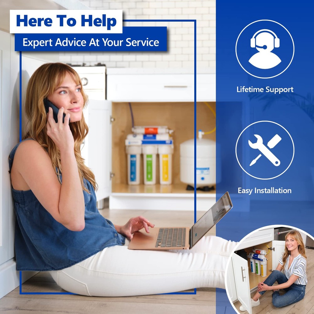 Express Water 5 Year Reverse Osmosis System Replacement Filter Set 30 Filters Ca