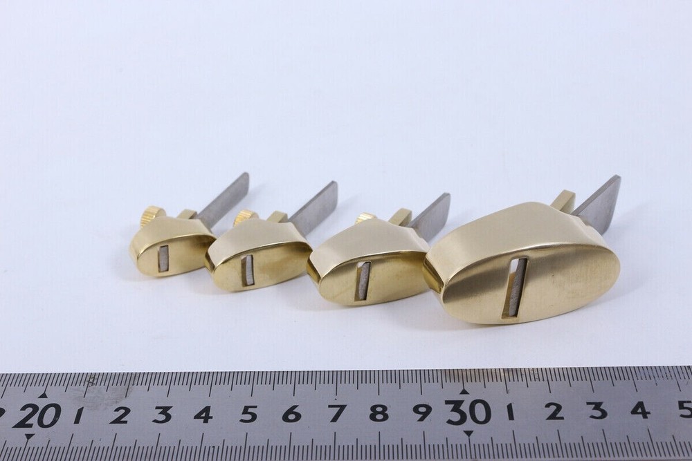 4pcs Brass Planes tool durable luthier tools violin Guitar tools Steel Blade