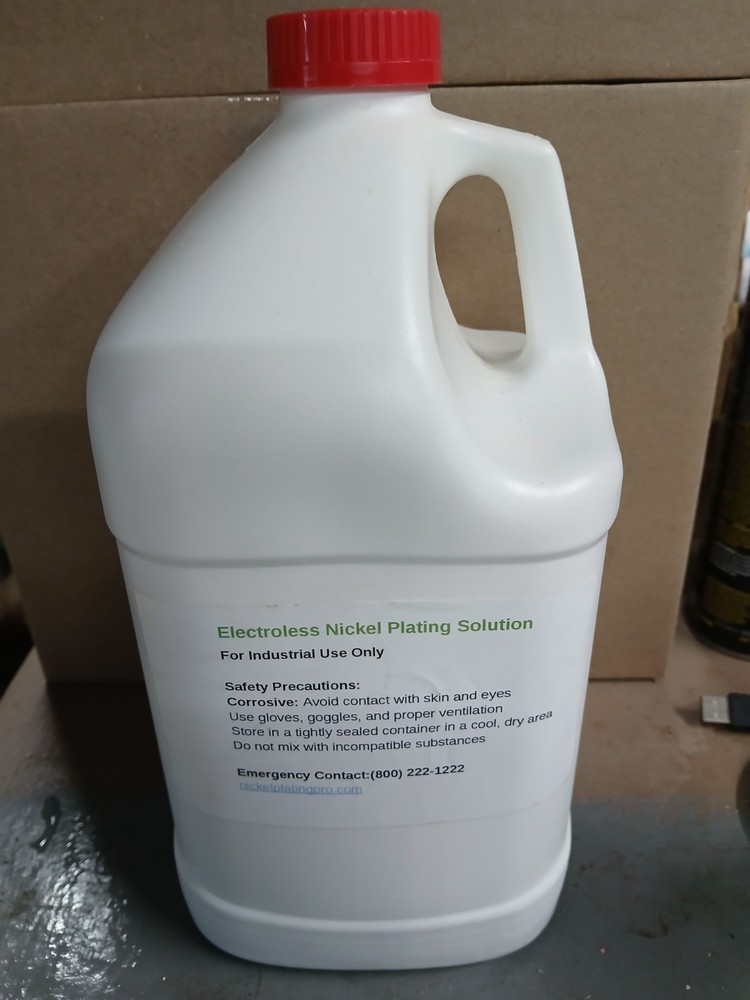 Electroless Nickel Plating Solution + Brighteners & Leveling Agents
