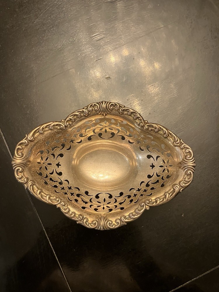 sterling silver candy dish
