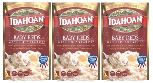 Idahoan Baby Reds Mashed Potatoes 3 Pack