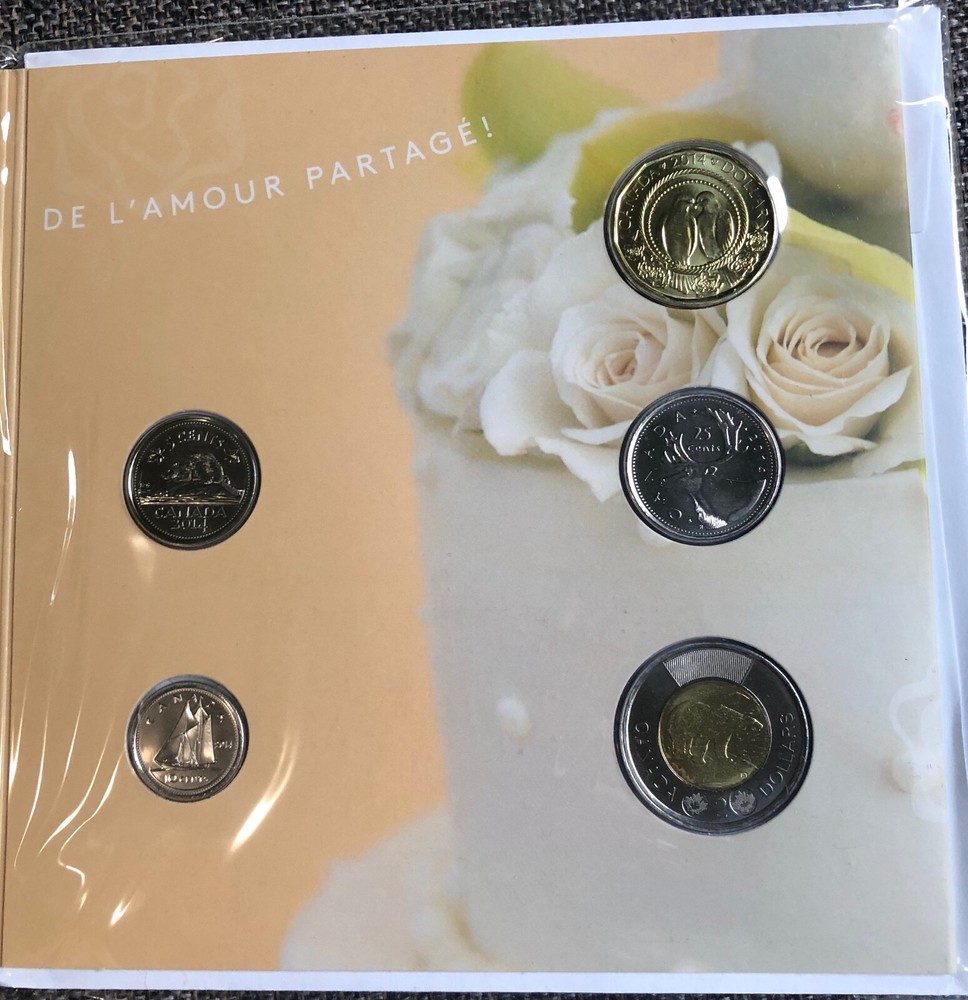 2014 Canada Married in 2014 Gift Coin Set - 🇨🇦