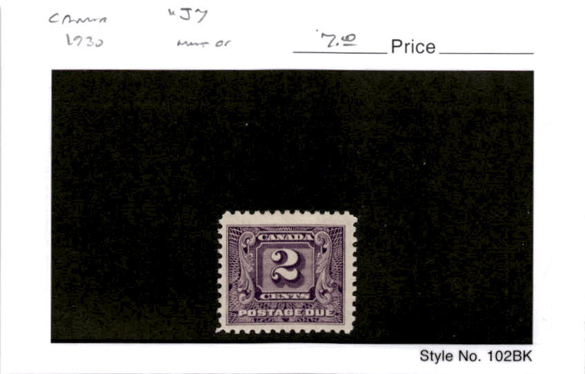 Canada, Postage Stamp, #J7 Mint Hinged, 1930 Postage Due (AE)
