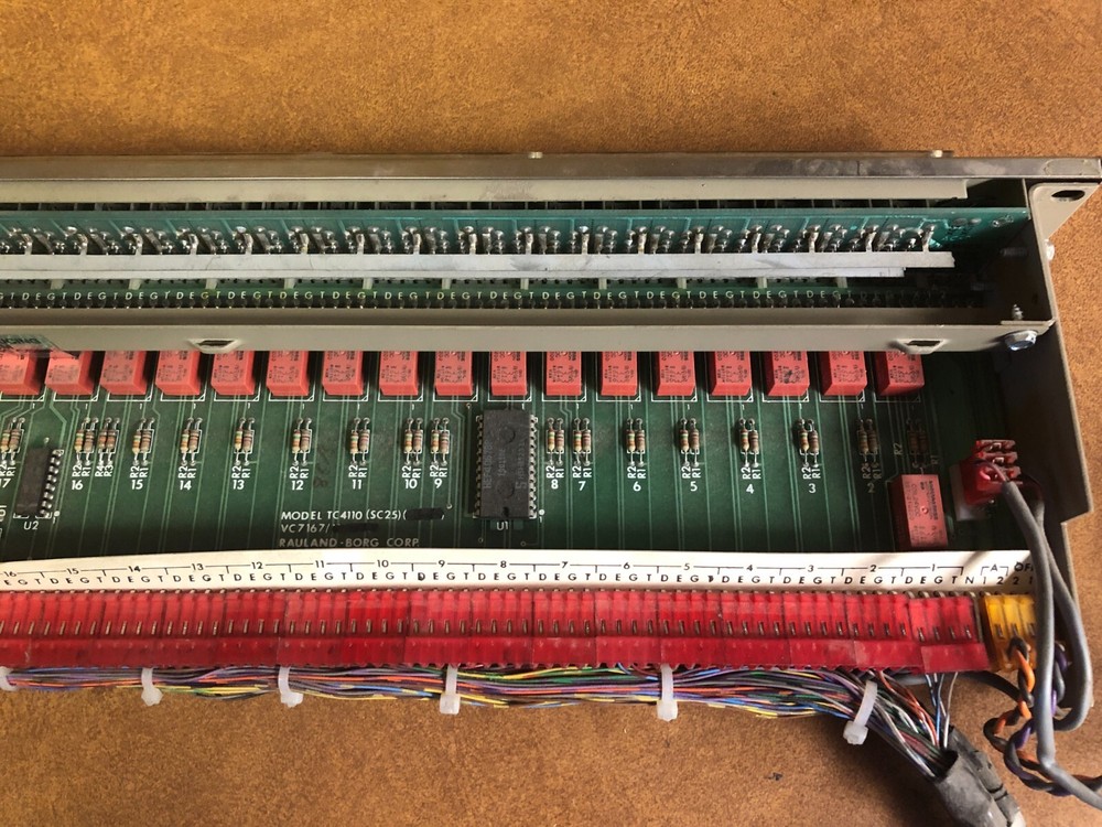 Rauland Borg SW25 TC4110 Selector Panel for Telecenter Intercom System