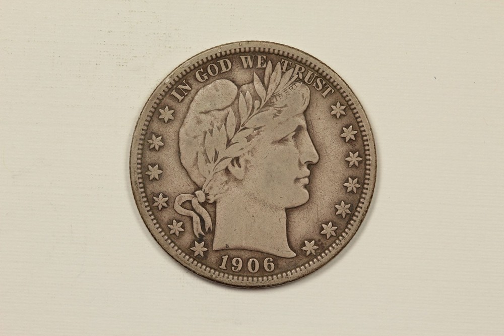 1906-D Barber Half Dollar