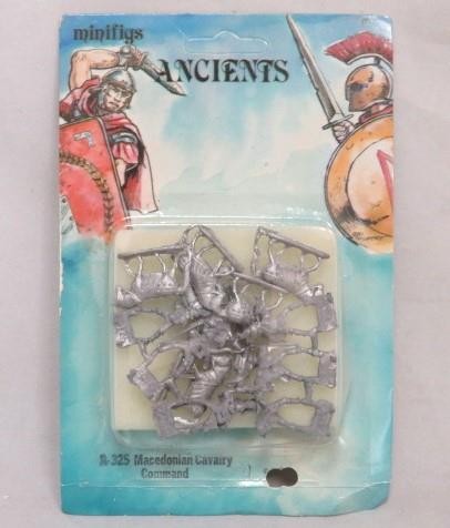 Minifigs Ancients 15mm: Macedonian Cavalry Command Pack #A-325 (SEALED)